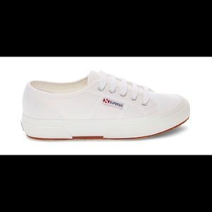 white Superga shoes